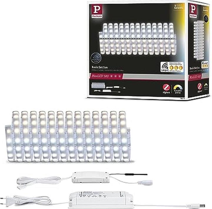 Produktbild Paulmann MaxLED 500 Stripe Set (Kaltweiss, Neutralweiss, Warmweiss, 500 cm, Indoor, Outdoor)