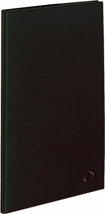 Business card holder for 96 cards 120x210mm ebony black (120 x 210 mm)