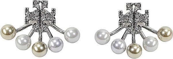 Tory Burch Ohrringe KIRA (Glasperlen, Kristall, Messing)