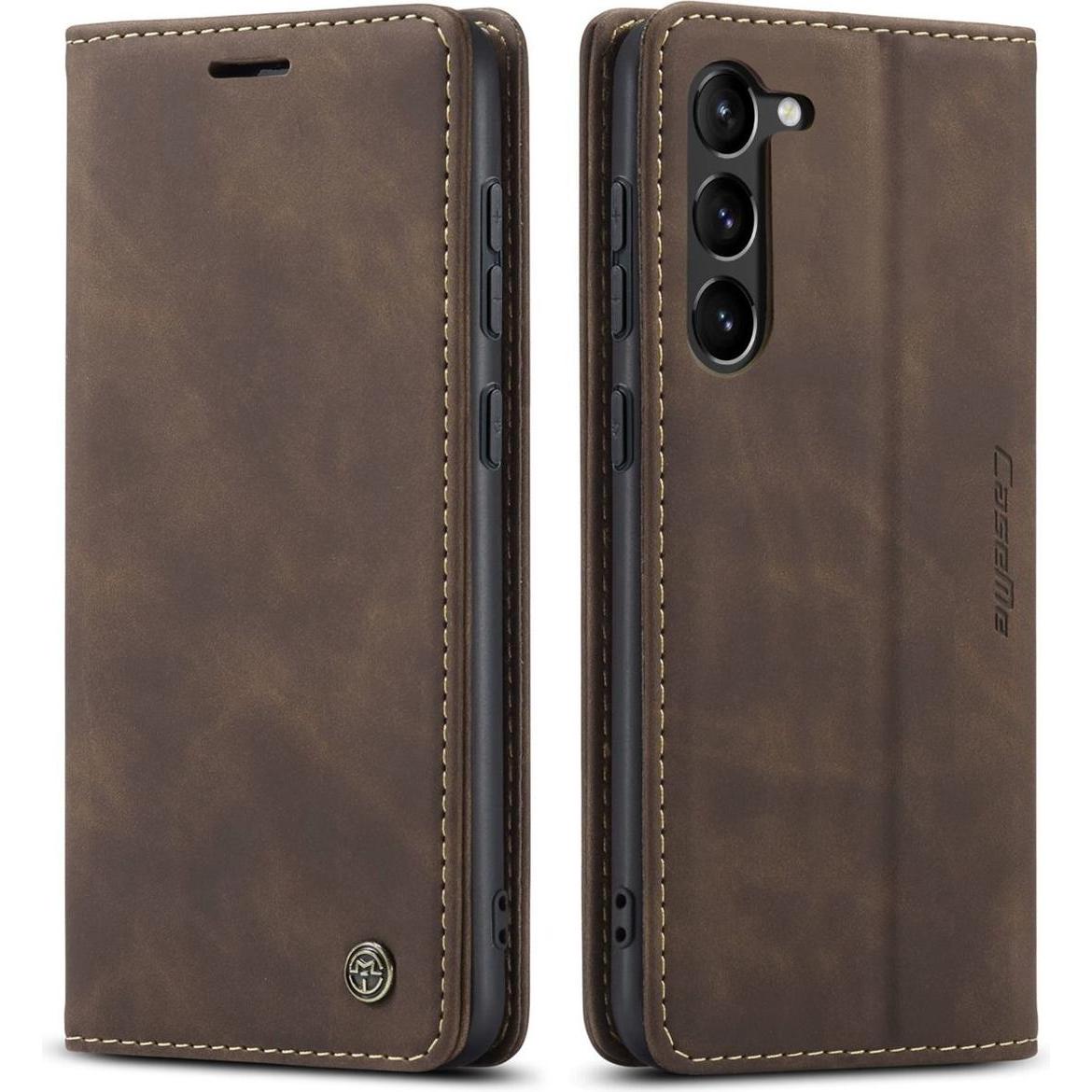 Thumbnail - König Design Hülle Handy Schutz für Samsung Galaxy S23 Plus Ultra Case Cover Tasche Wallet (Samsung Galaxy S23+), Smartp...