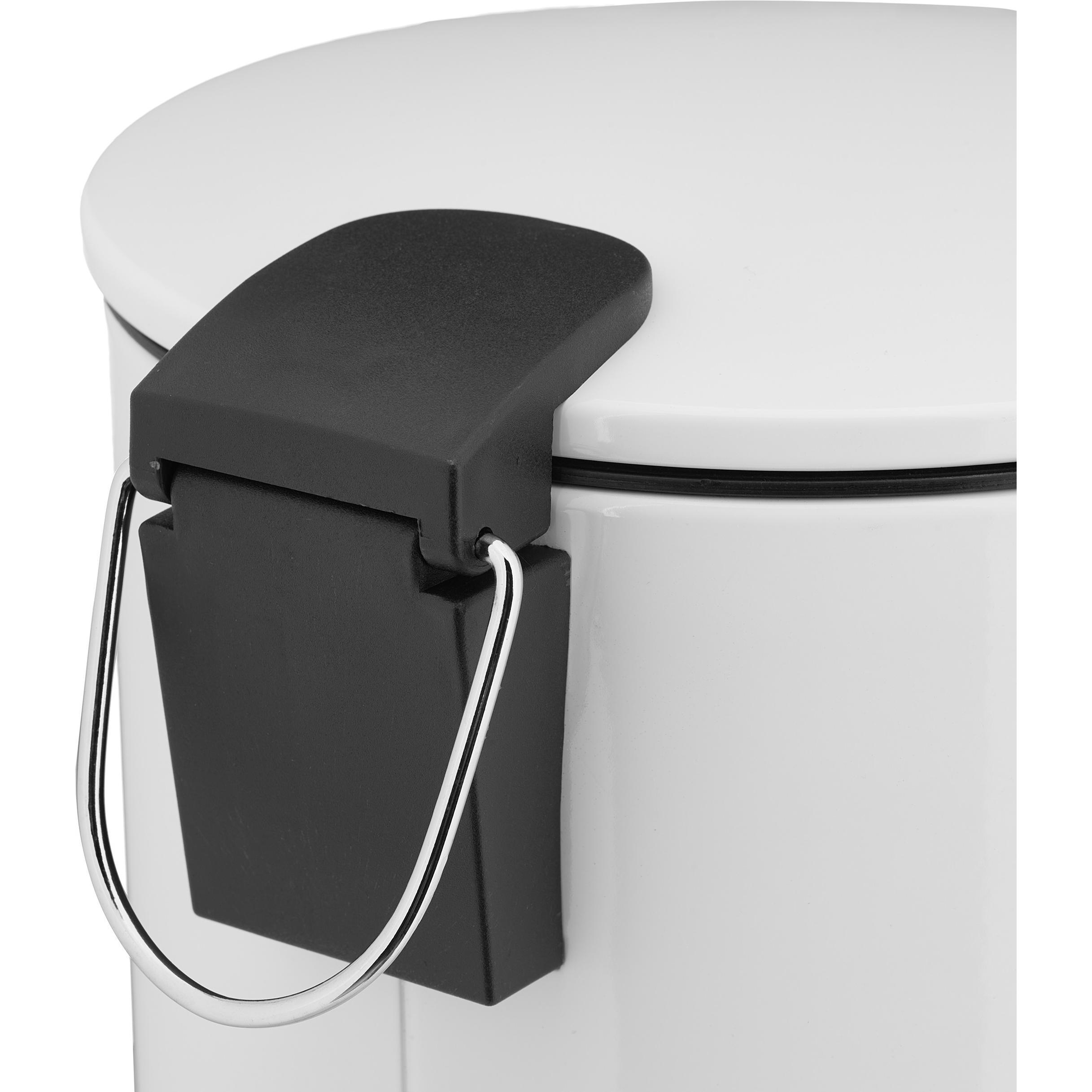 Thumbnail - Relaxdays Kosmetikeimer, Abfalleimer, Weiss