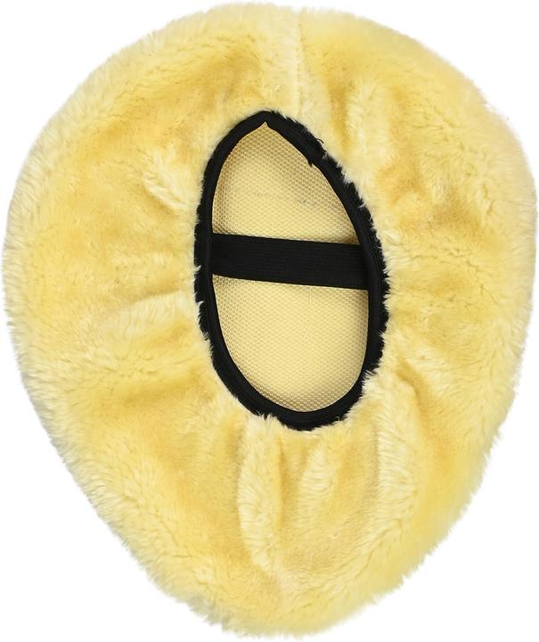 Actual product image Benson Saddle cover fur soft beige