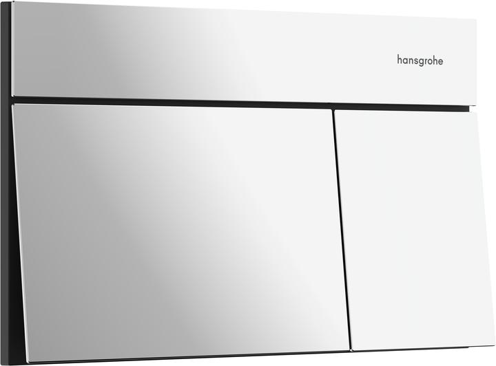 Immagine prodotto hansgrohe iFrame élément E Plaques de déclenchement pour chasse d'eau à 2 quantités, 66003000, 66003000