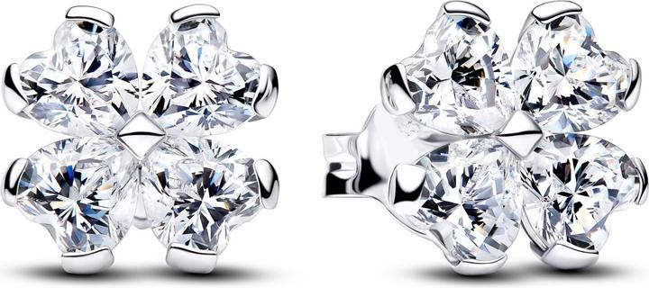 Immagine prodotto Pandora Sparkling Lucky Clover Stud Earrings (Argento 925, Sterling silver)
