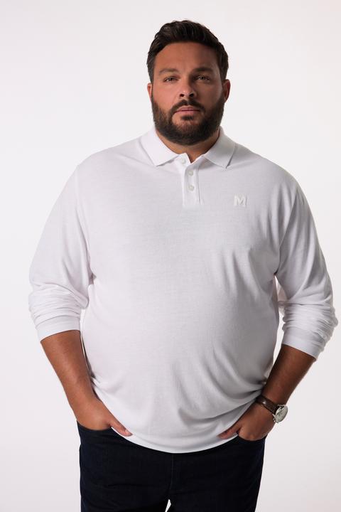 Produktbild Men+ Poloshirt, Bauchfit, Basic, Piqué, Langarm (3XL)