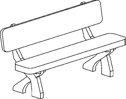 Produktbild Larus Sitzgarnitur Bank PEFC