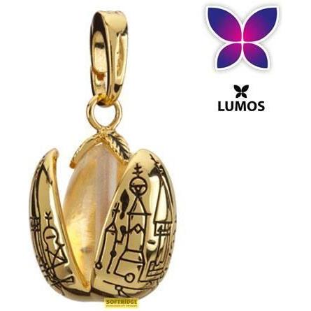 Noble Collection Oro Ciondolo Collana, Harry Potter - Lumos: Golden Egg, (Dorato)