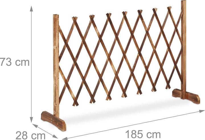 Produktbild Relaxdays Rankgitter (28 cm, 185 cm)