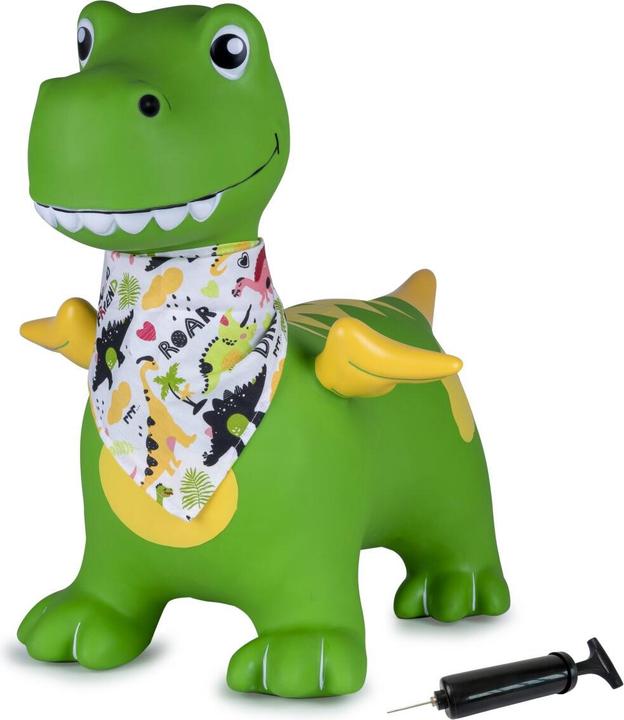 Hüpftier Dino mit Flügel HoppyDoo mit Pumpe
