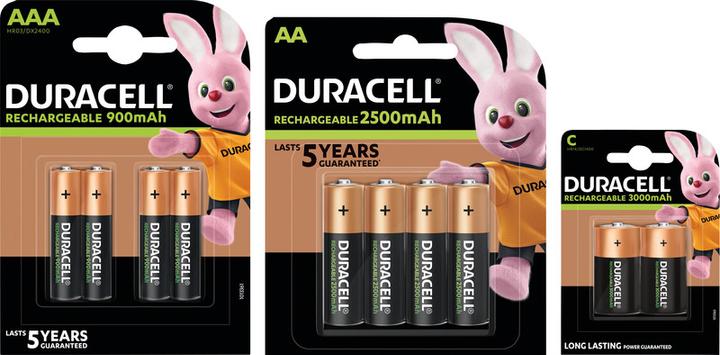 Immagine prodotto Duracell Ricarica Ultra (4 pz., AAA, 900 mAh)