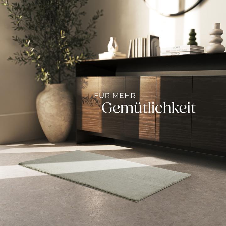 Actual product image tectake Short pile carpet Soft Zone (110 x 60 cm)