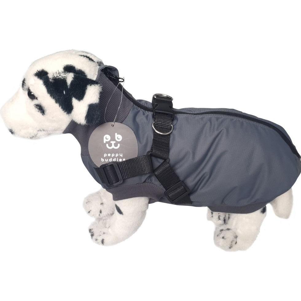 Meilleurs prix pour Peppy buddies Manteau pour chien avec harnais 55cm (55, Manteau pour chien), Vêtements pour chien