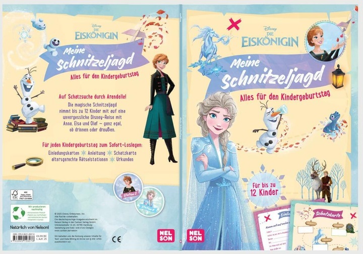 Immagine prodotto Disney Die Eiskönigin: Meine Schnitzeljagd (Tedesco, 2025)
