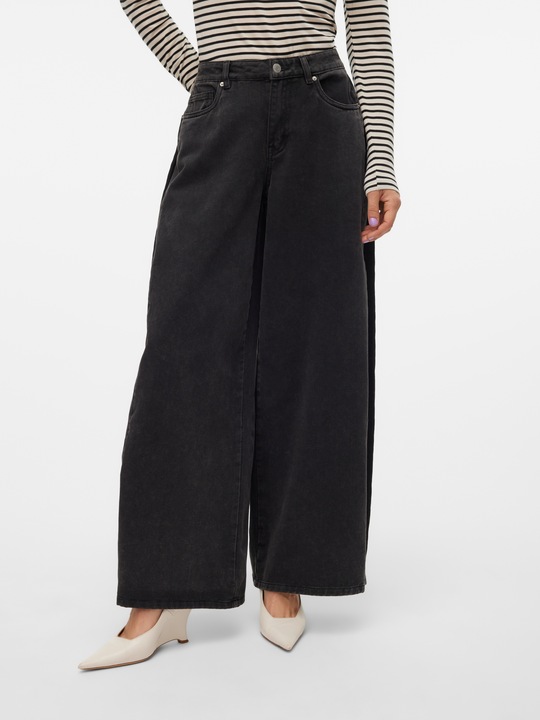 Produktbild Vero Moda VMANNET Mid Rise Locker geschnitten Jeans Weit geschnitten (W30/L34)