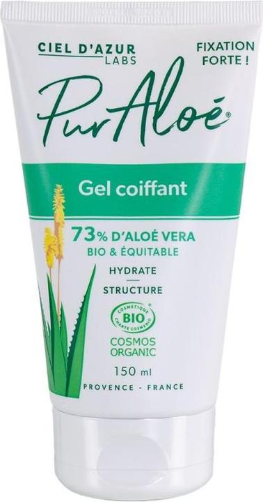 Image du produit Ciel d'Azur gel coiffant 73% aloe vera et équitable gel (Cire capillaire, 150 ml)