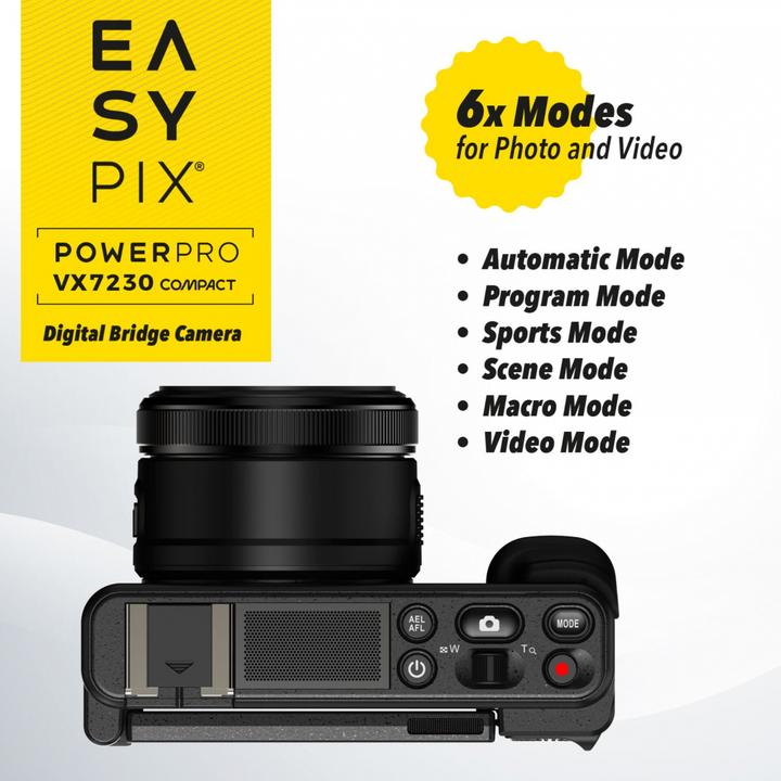 Actual product image Easypix PowerPro VX7230 Compact (4.9 - 49 mm, 13 Mpx)