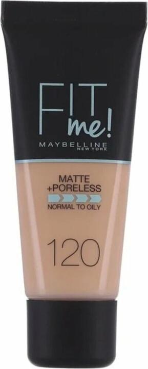 Actual product image Maybelline New York Fit Me (120 Classic Ivory)