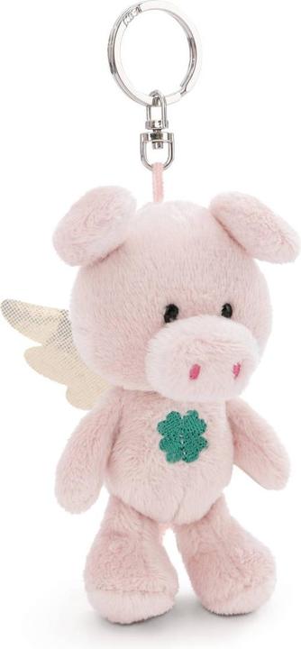 Immagine prodotto Magni NICI portachiavi Il tuo angelo custode maiale con trifoglio rosa 10cm