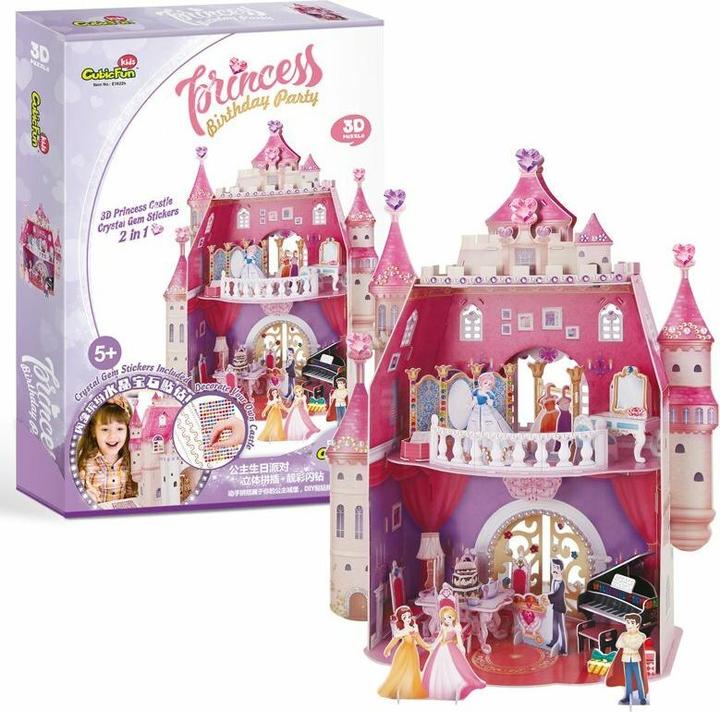 Productafbeelding Cubicfun CUBIC FUN Printsessi sünnipäeva maja (95 onderdelen)