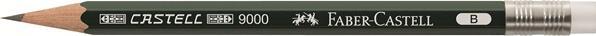 Produktbild Faber-Castell Faber Castell Bleistift Castell 9000 Perfect Ersatz 3er (B, 3x)