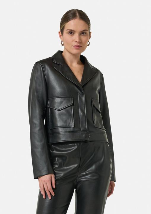 Actual product image Comma Indoor-Jacke Kurze Jacke in Lederoptik (42)
