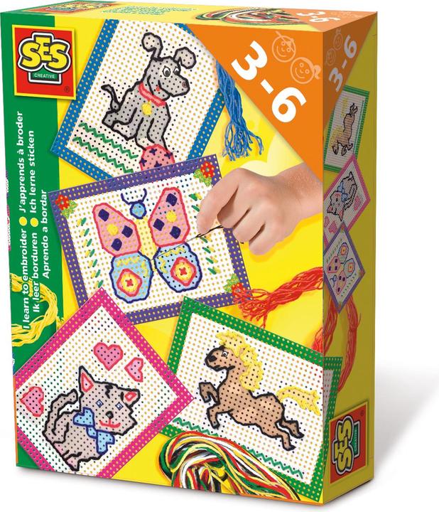 Ses Ich lerne sticken