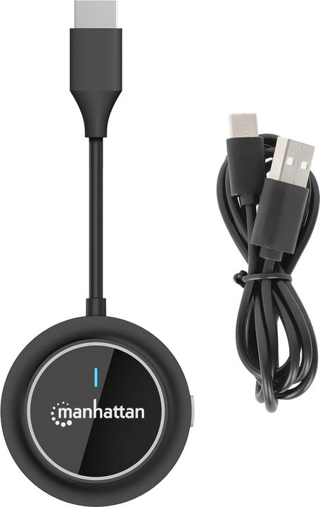 Actual product image Manhattan 1080p Wireless HDMI-Displayadapter mit HDMI-Sendemodul (30 m, HDMI 1.3c)