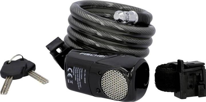 Fischer Alarm spiral lock 120cm 12mm