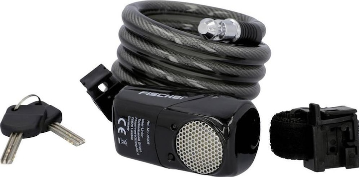 Produktbild Fischer Alarm-Spiralschloss 120cm 12mm