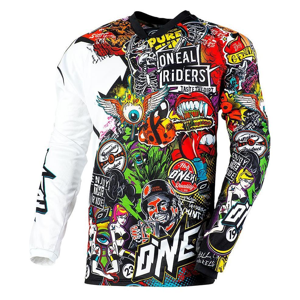 O Neal, Herren, Velotrikot, Mayhem Lite Crank Jersey (M), Mehrfarbig, M