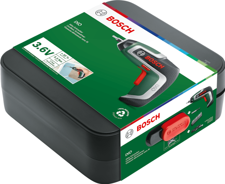 Actual product image Bosch Home & Garden IXO 7 (Rechargeable battery operated)