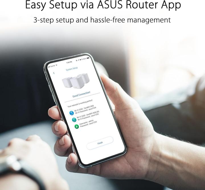 Produktbild ASUS ZenWiFi XD5 AX3000 3er Set