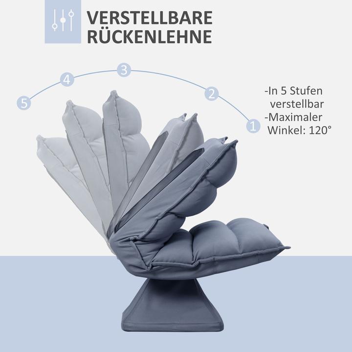 Immagine prodotto Homcom Sedia da terra con base