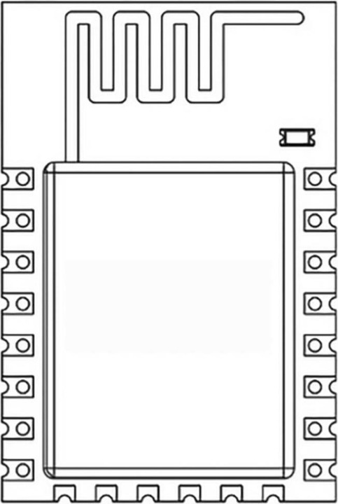 Actual product image Joy-it DEBO ESP8266-12F Developer Boards