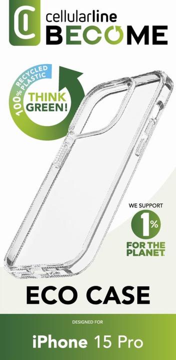 Immagine prodotto Cellularline Diventa Eco Case (Apple iPhone 15 Pro)