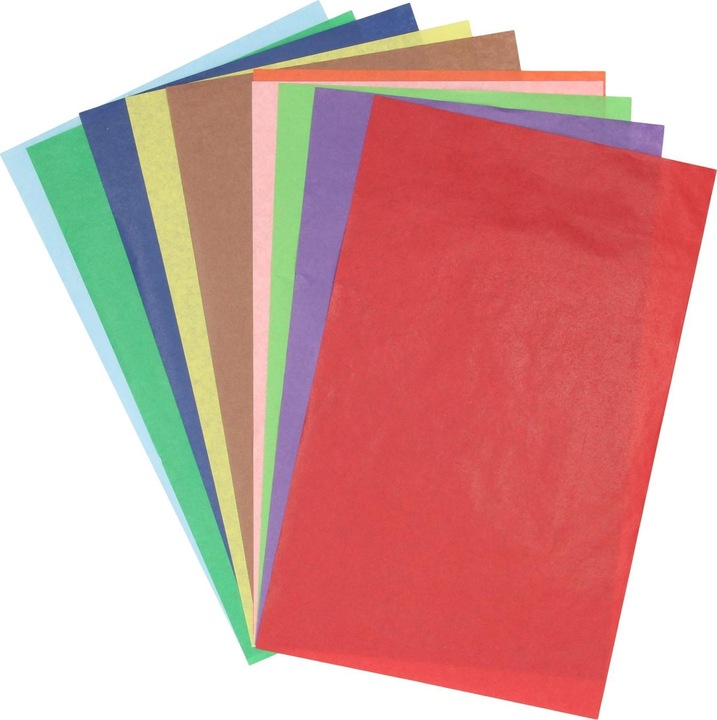 Produktbild Wins Holland Transparentpapier farbig, 10 Stk. (10 x)