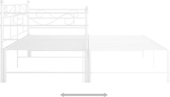 Produktbild vidaXL Schlafsofa-Gestell (90 x 200 cm)