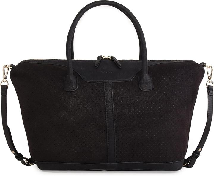 Kate Moss Geperforeerte Julya Lederentas, Schoudertas für Damen, Praktisch