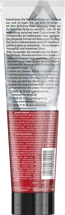 Produktbild Schwarzkopf Brillance Brillance Glanz-Behandlung (Kupfer)
