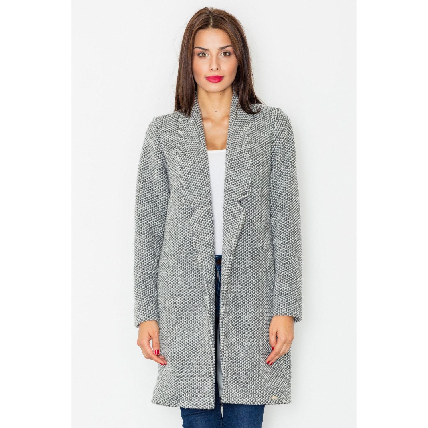Figl, Jacke, Mantel model (M), Grau, M