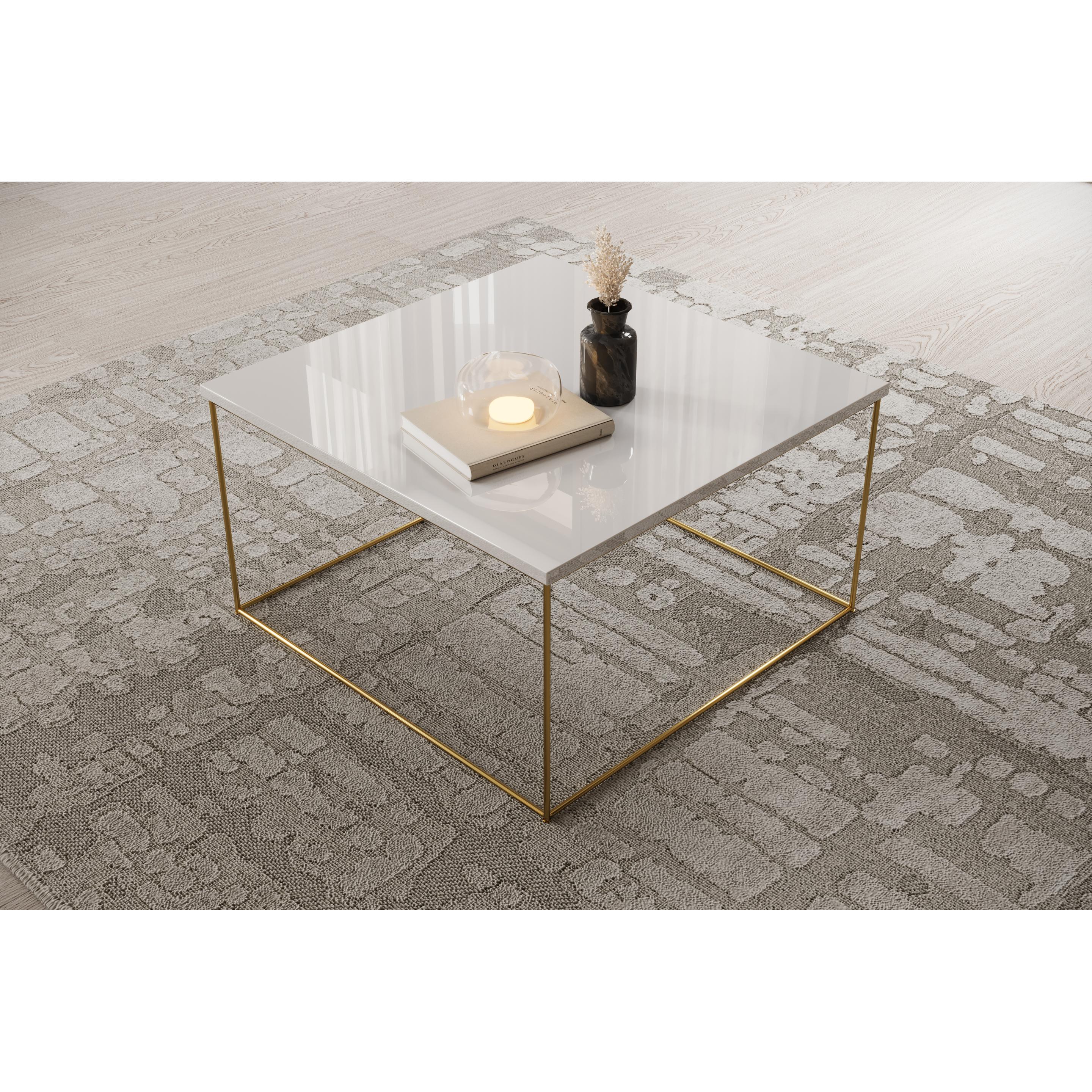 Thumbnail - ADRK Furniture, Couchtisch + Beistelltisch, Roni (65 x 65 x 37 cm)