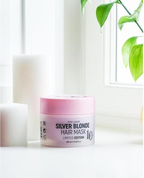 Produktbild Rich Pure Luxus Silberblonde Haarmaske Lila Haarkur für Blondes Platin gebleichtes Silber G