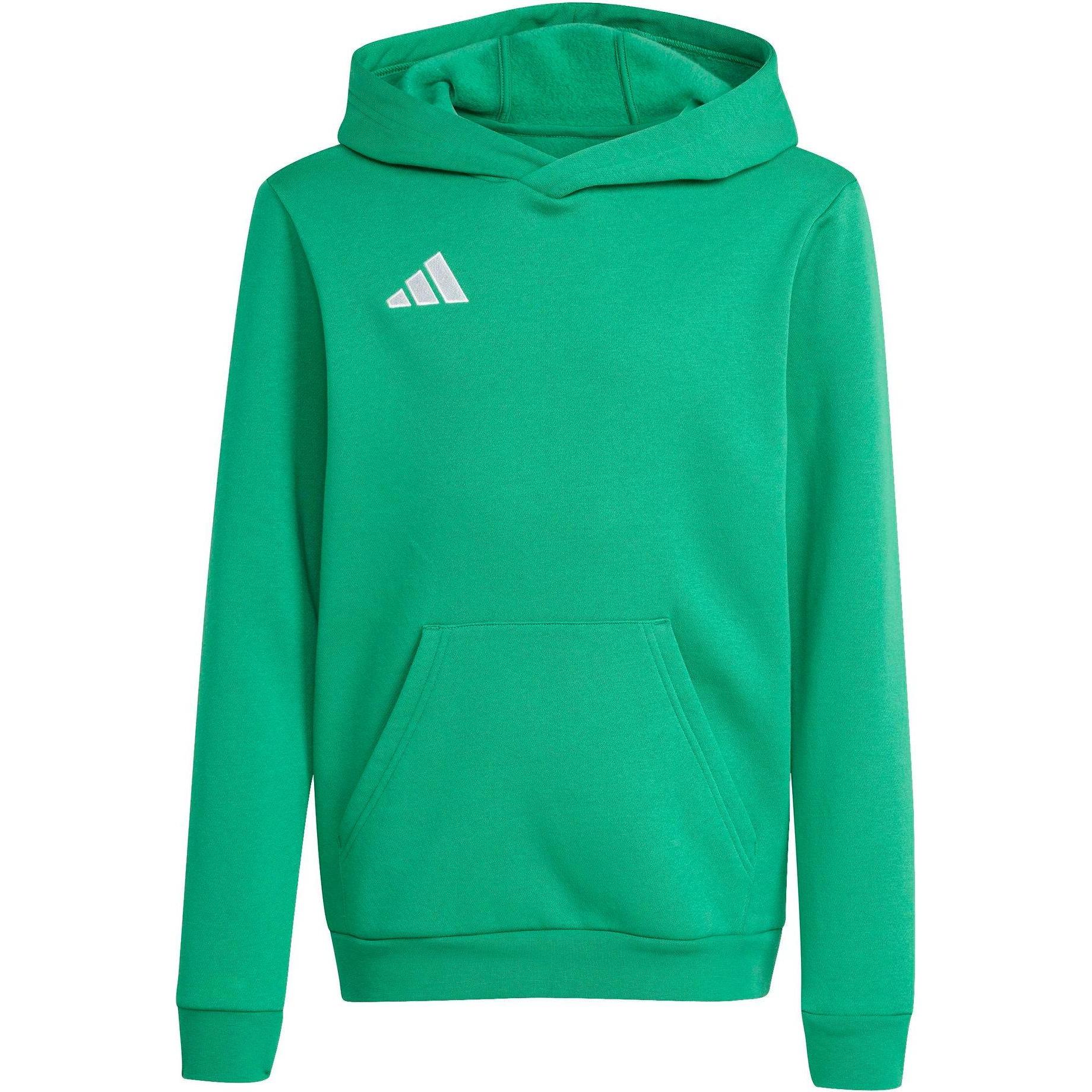 Adidas Ragazzo Verde Bambini, Felpa + Maglione, Kinder-Sweatshirt Entrada Kapuzenpullover Grün, (152)