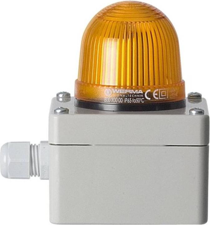 Produktbild Werma Signalgeber Gehäuse Aufbaugehäuse IP65 für 1 Einbauleuchte