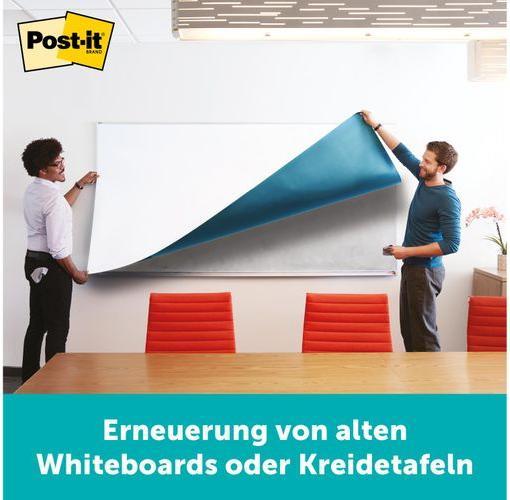 Actual product image Post-it Easy Erase whiteboard surface