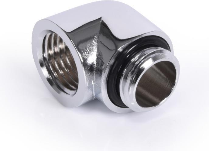 Produktbild Alphacool Eiszapfen Adapter 90 Grad G1/4 Zoll AG auf G1/4 Zoll IG