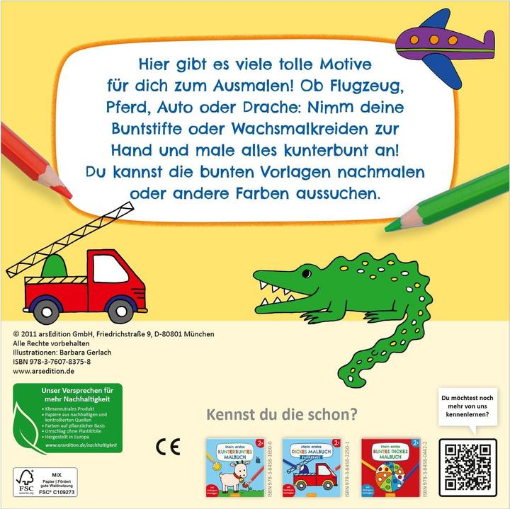 Mein erstes dickes Malbuch