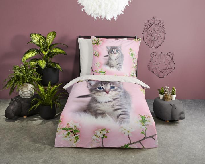 Image du produit Good Morning Pussycat (Set de linge de lit, 135 x 200 cm)