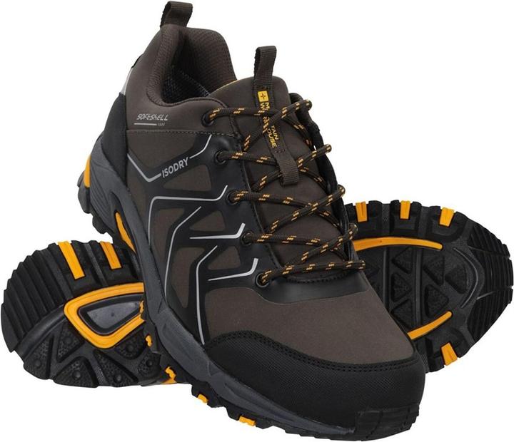 Image du produit Mountain Warehouse Chaussures de marche imperméables Shadow Softshell pour hommes (46)