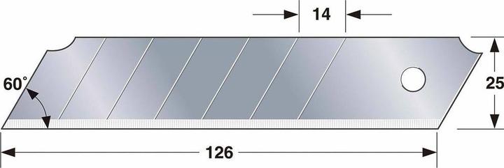 Actual product image Tajima Replacement blade LCB-65 CD (Replacement blade)